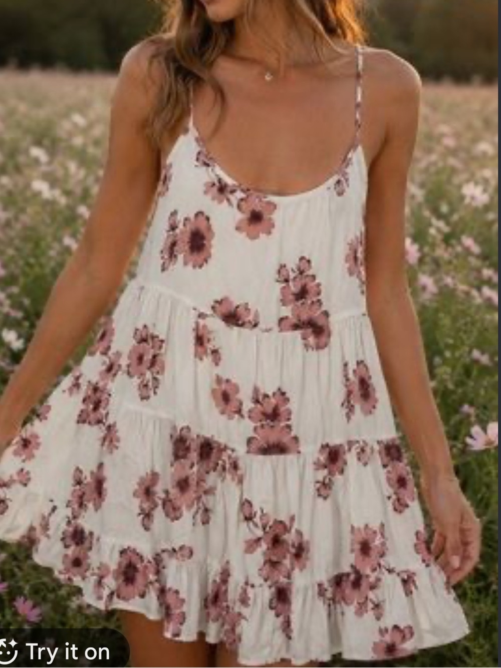 Brandy Melville Floral Mini Dress